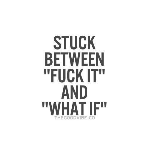 stuck